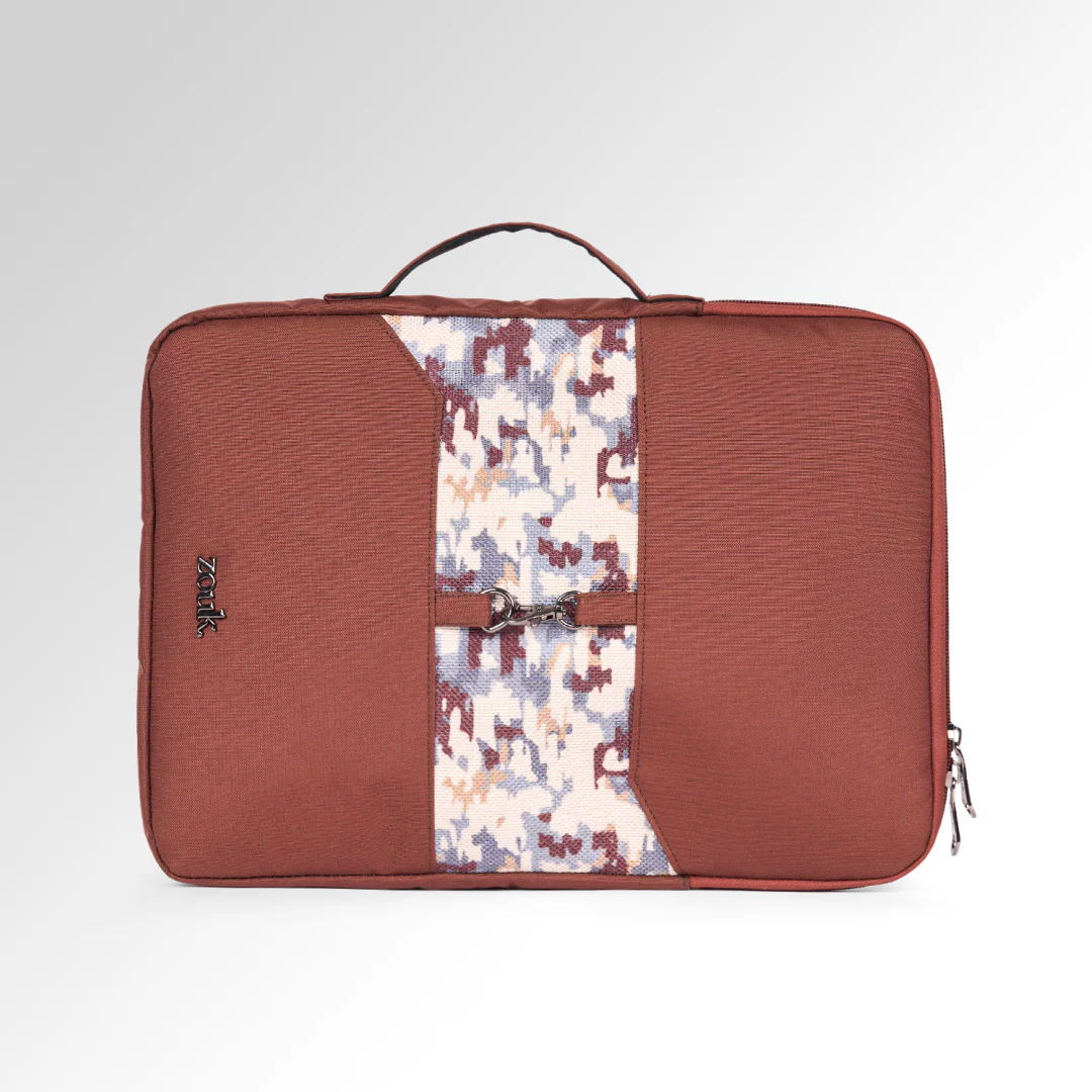 Thar Ascent Signature Laptop Sleeve - 14inch (Brown) - Image 2