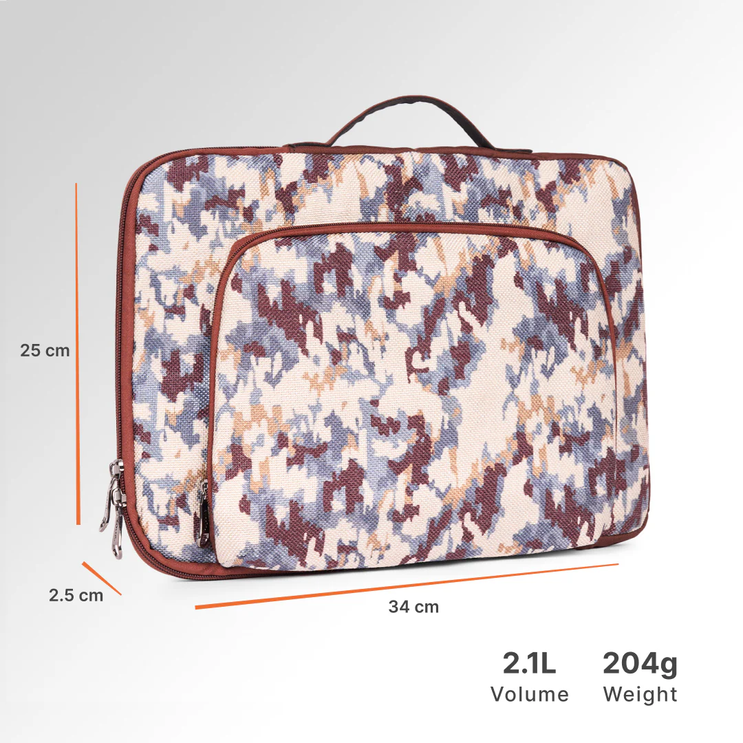 Thar Ascent Signature Laptop Sleeve - 14inch (Brown) - Image 3