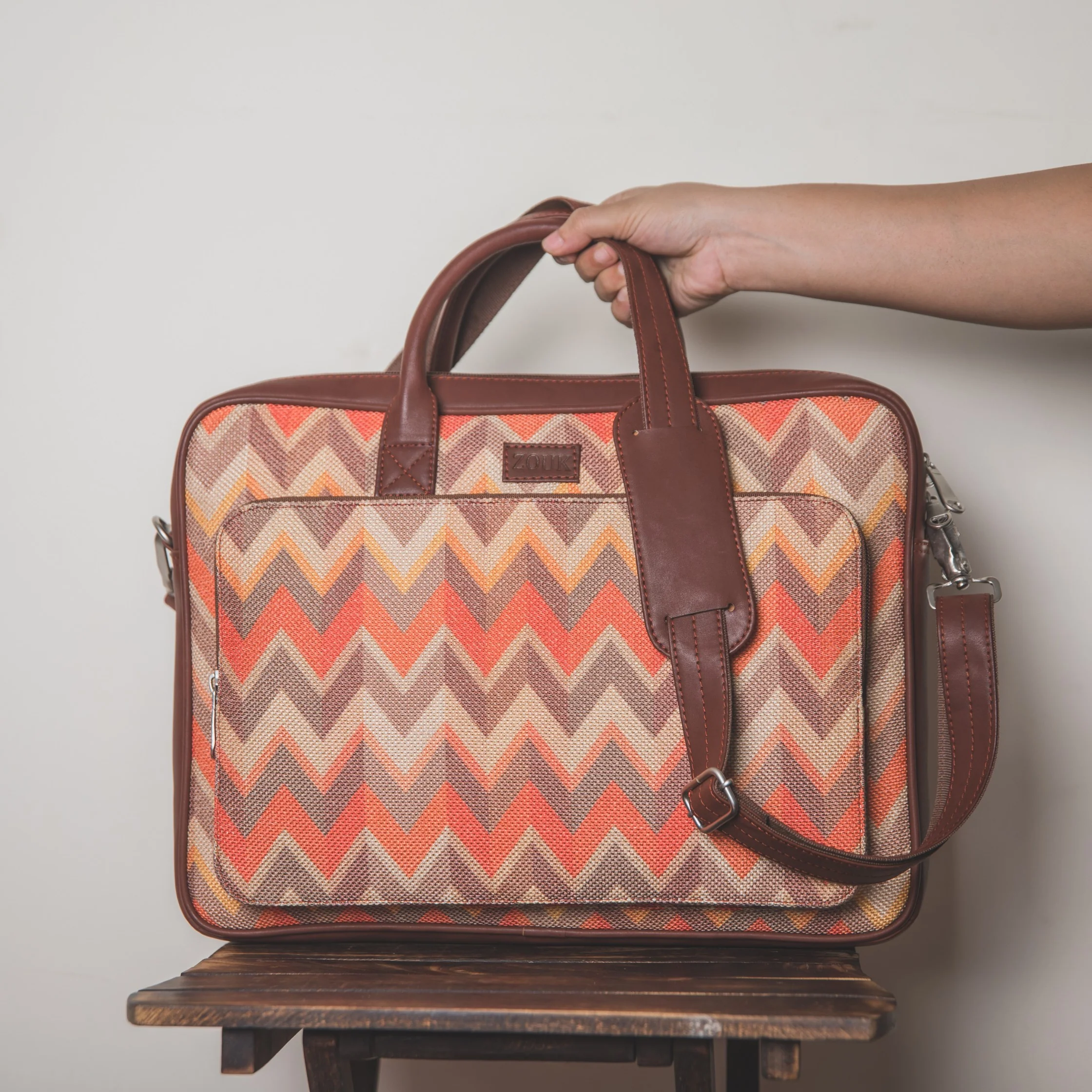 Tidal Wave Combo - Laptop Bag & Chain Wallet - Image 3