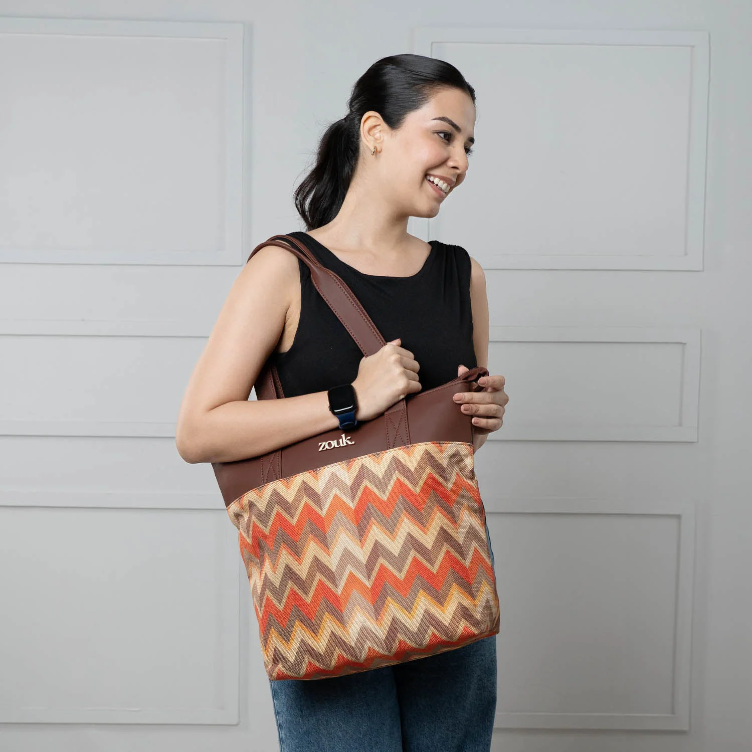 Tidal Wave Everyday Tote Bag - Image 3