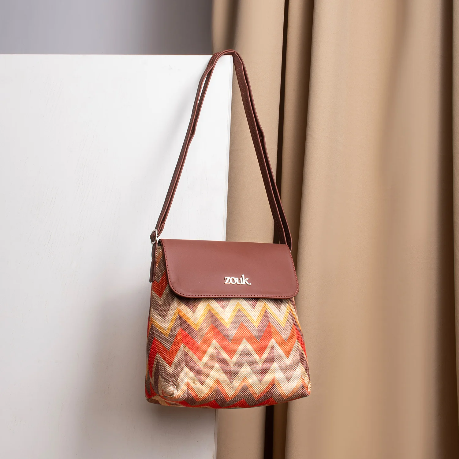 Tidal Wave Flap Sling Bag - Image 12