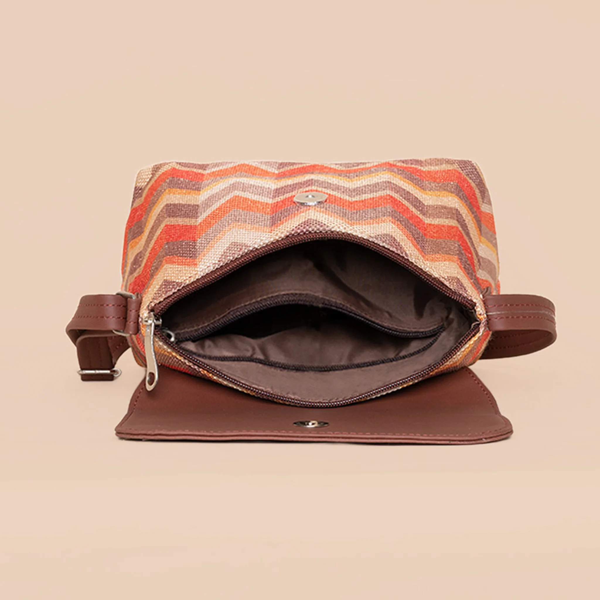 Tidal Wave Flap Sling Bag - Image 6