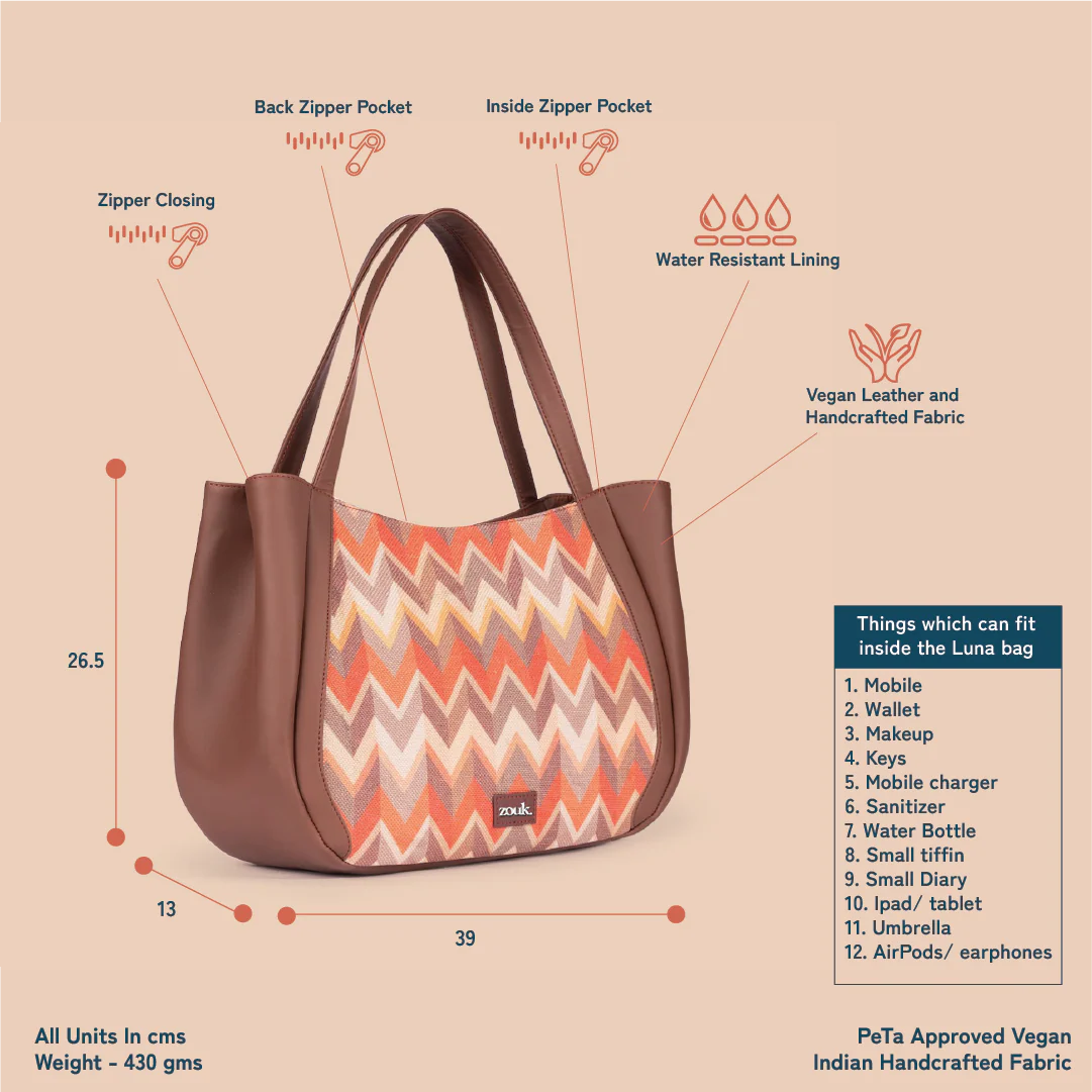 Tidal Wave Luna Handbag - Image 4
