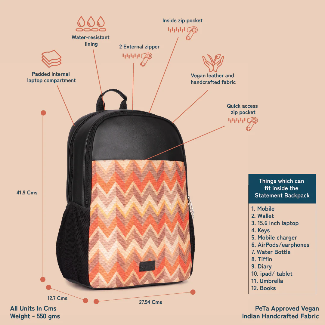 Tidal Wave Statement Backpack - Image 4