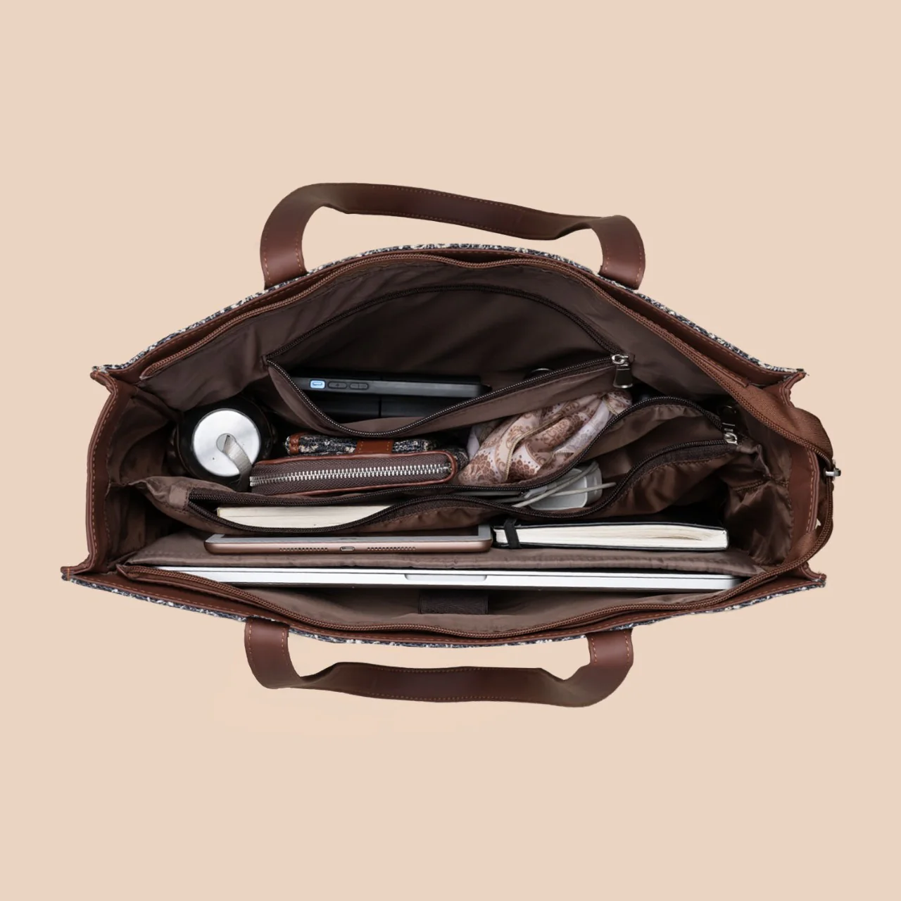 Tidal Wave Office Tote Bag - Image 5
