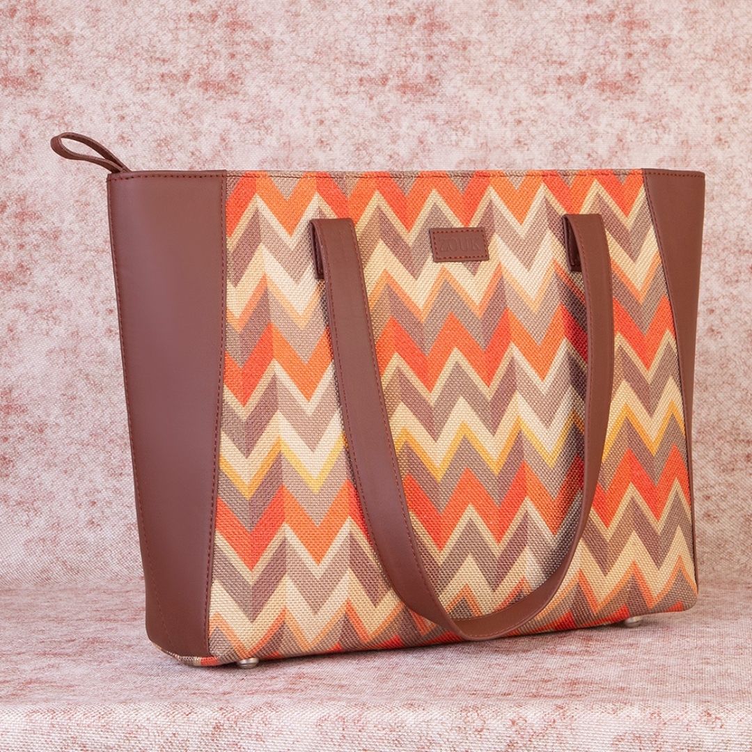 Tidal Wave Side Tote Bag - Image 3