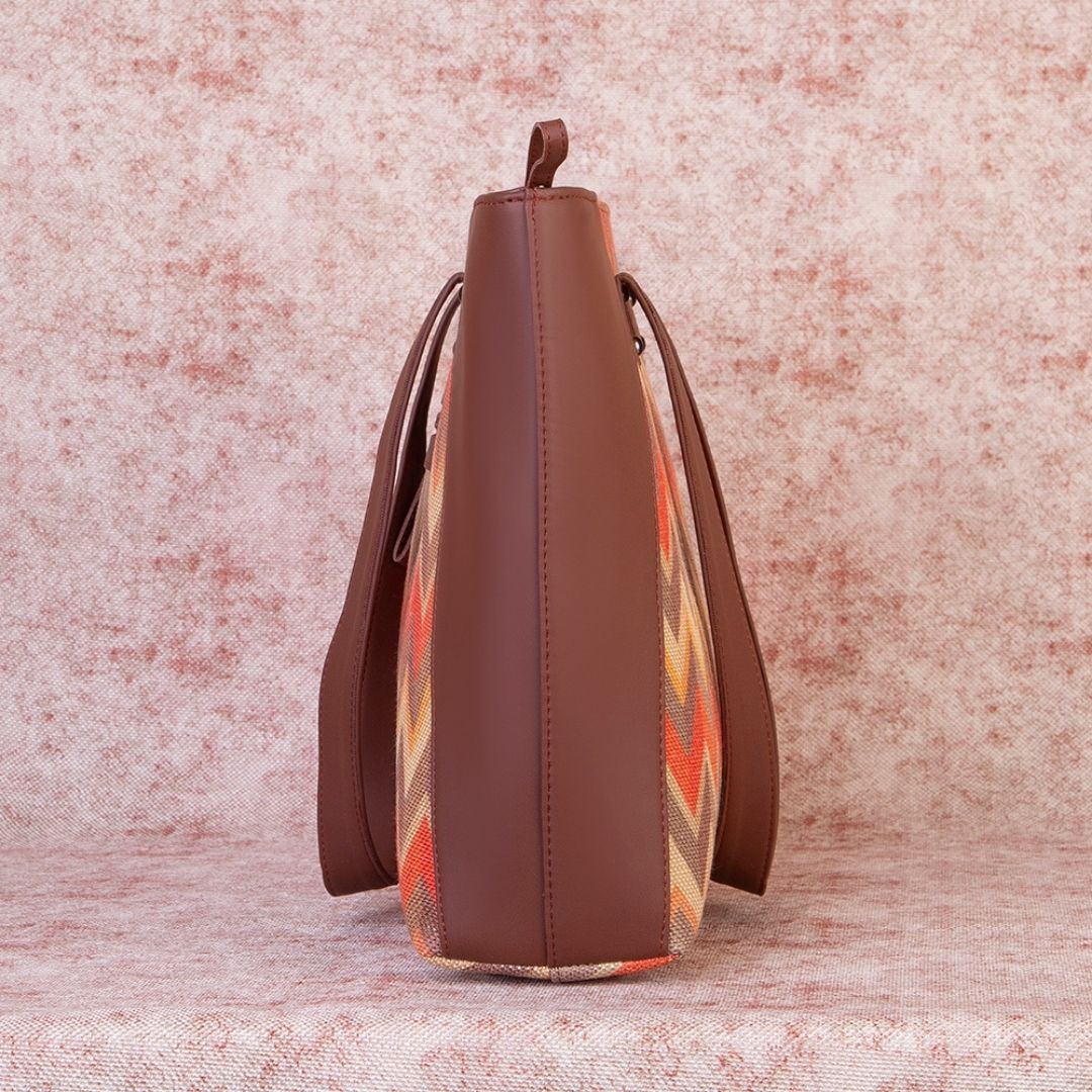 Tidal Wave Side Tote Bag - Image 4
