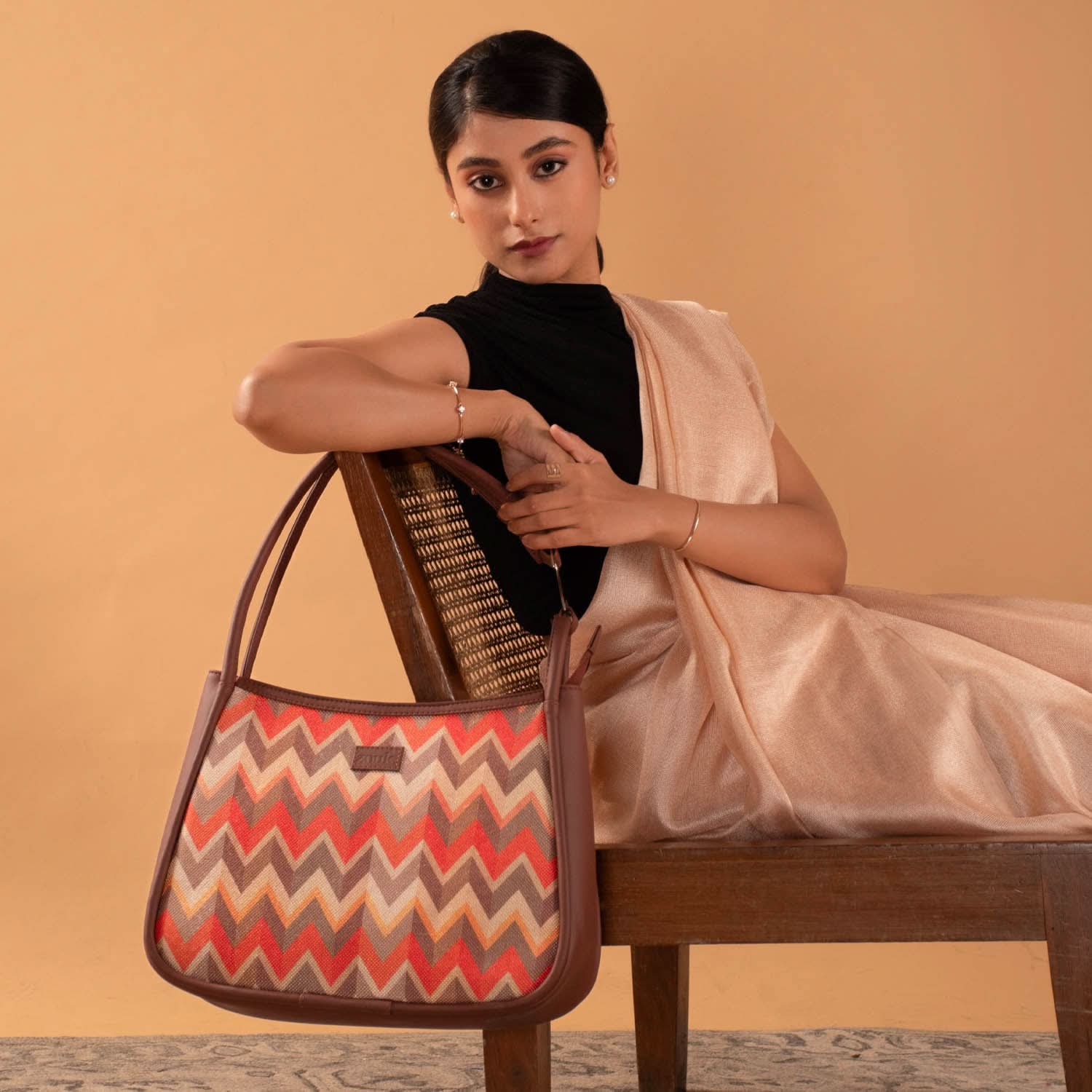 Tidal Wave Sleek Shoulder Bag - Image 2