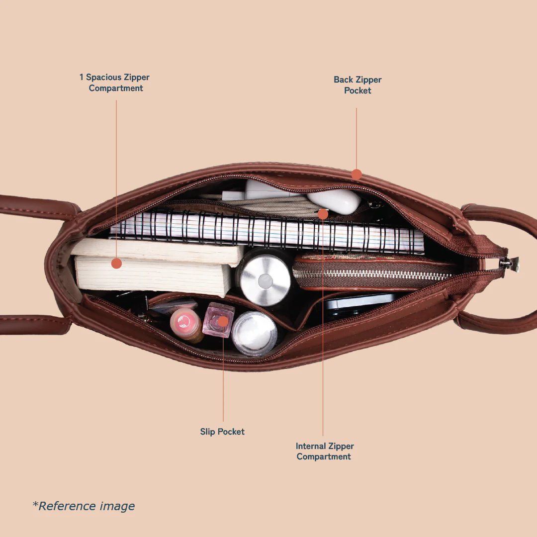 Tidal Wave Sleek Shoulder Bag - Image 6