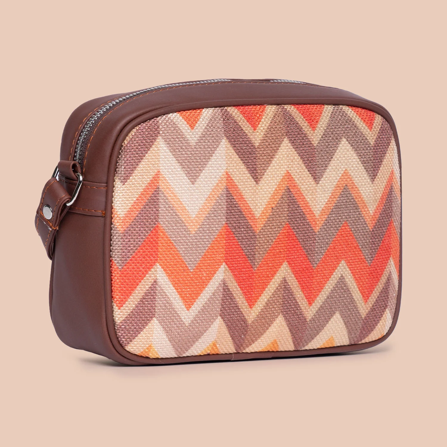 Tidal wave - Statement Office Bag & Regular Sling Bag Combo - Image 6