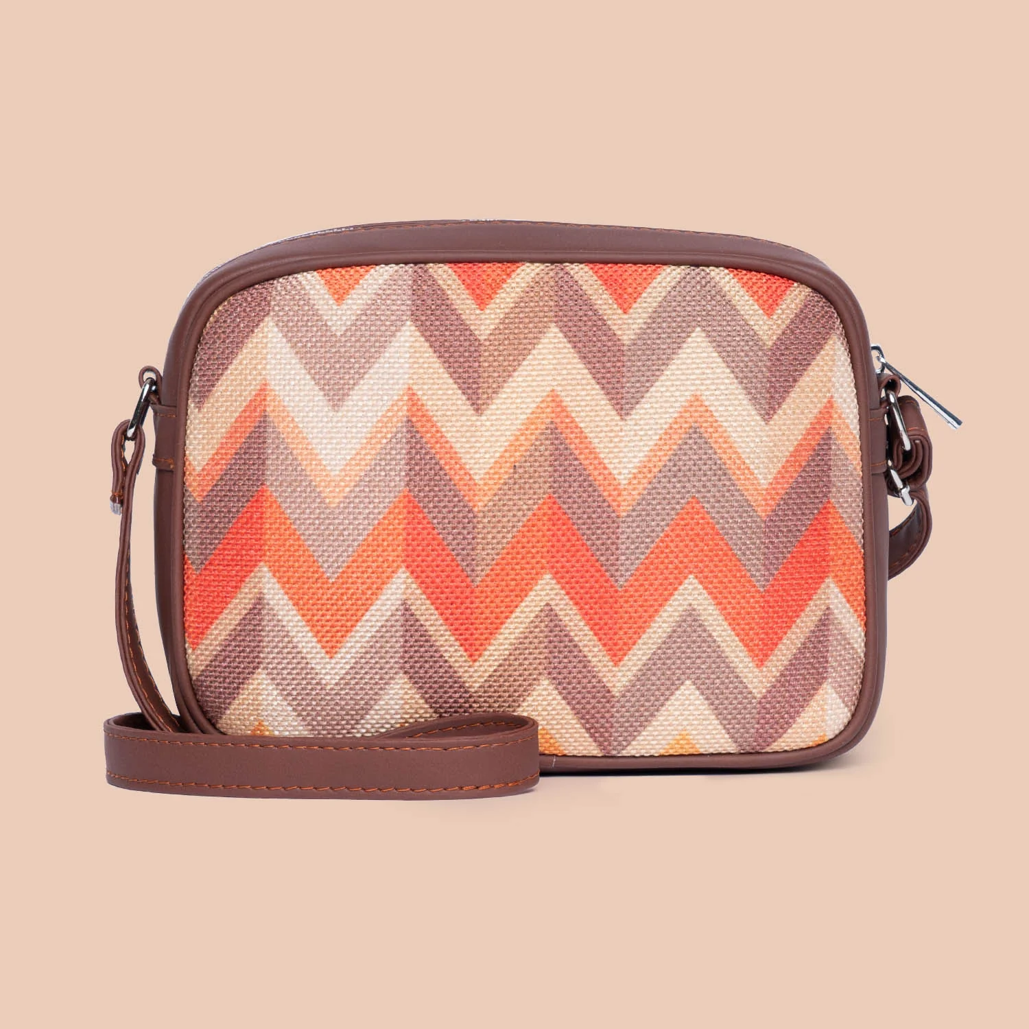 Tidal wave - Statement Office Bag & Regular Sling Bag Combo - Image 7
