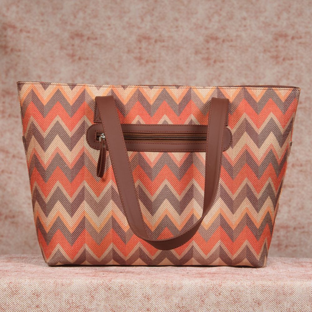 Tidal Wave - Tote Bag & Chain Wallet Combo - Image 4