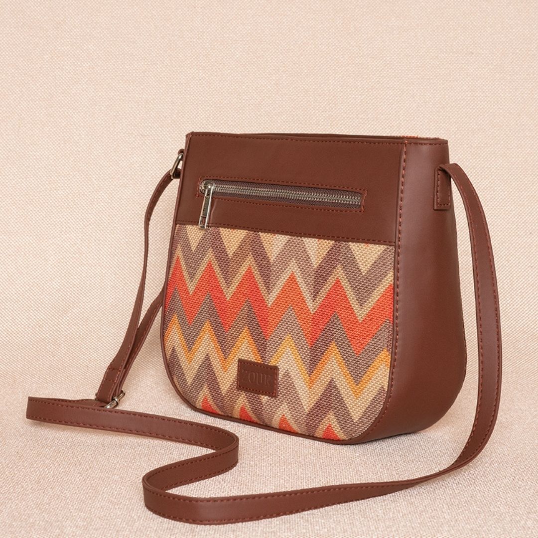 Tidal Wave U-Shaped Sling Bag - Image 4
