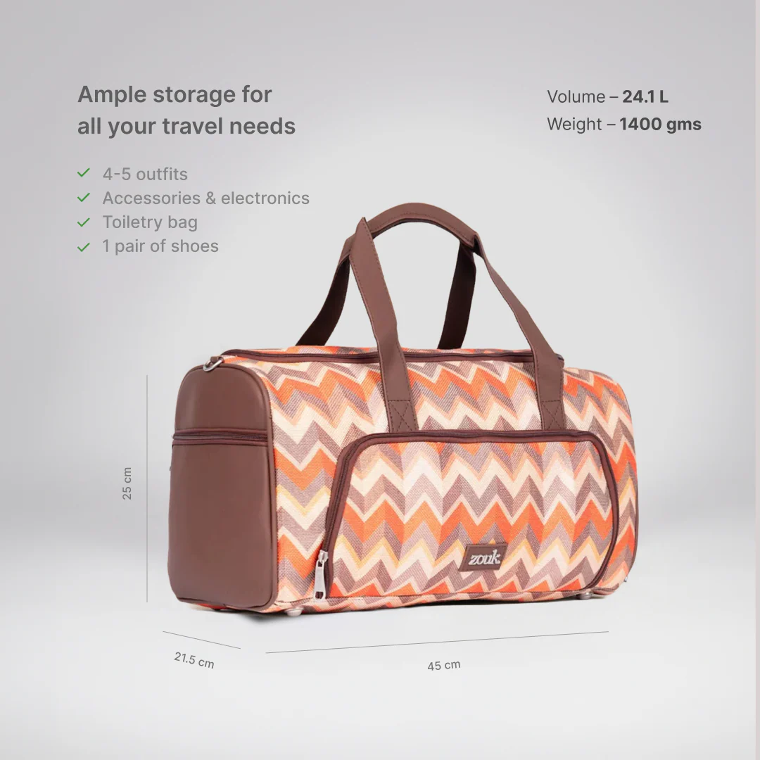 Tidal Wave Weekender Duffle Bag - Image 2