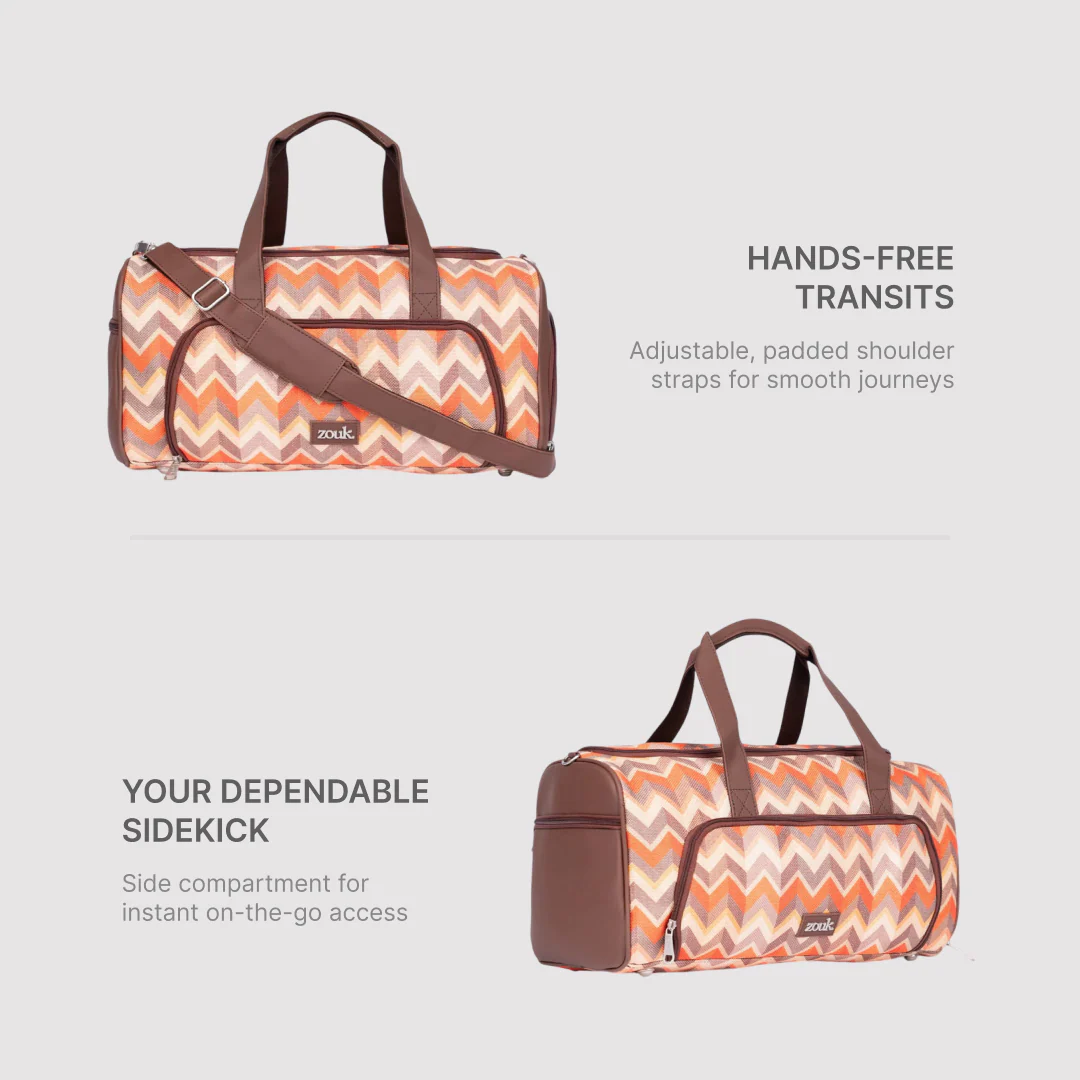 Tidal Wave Weekender Duffle Bag - Image 5
