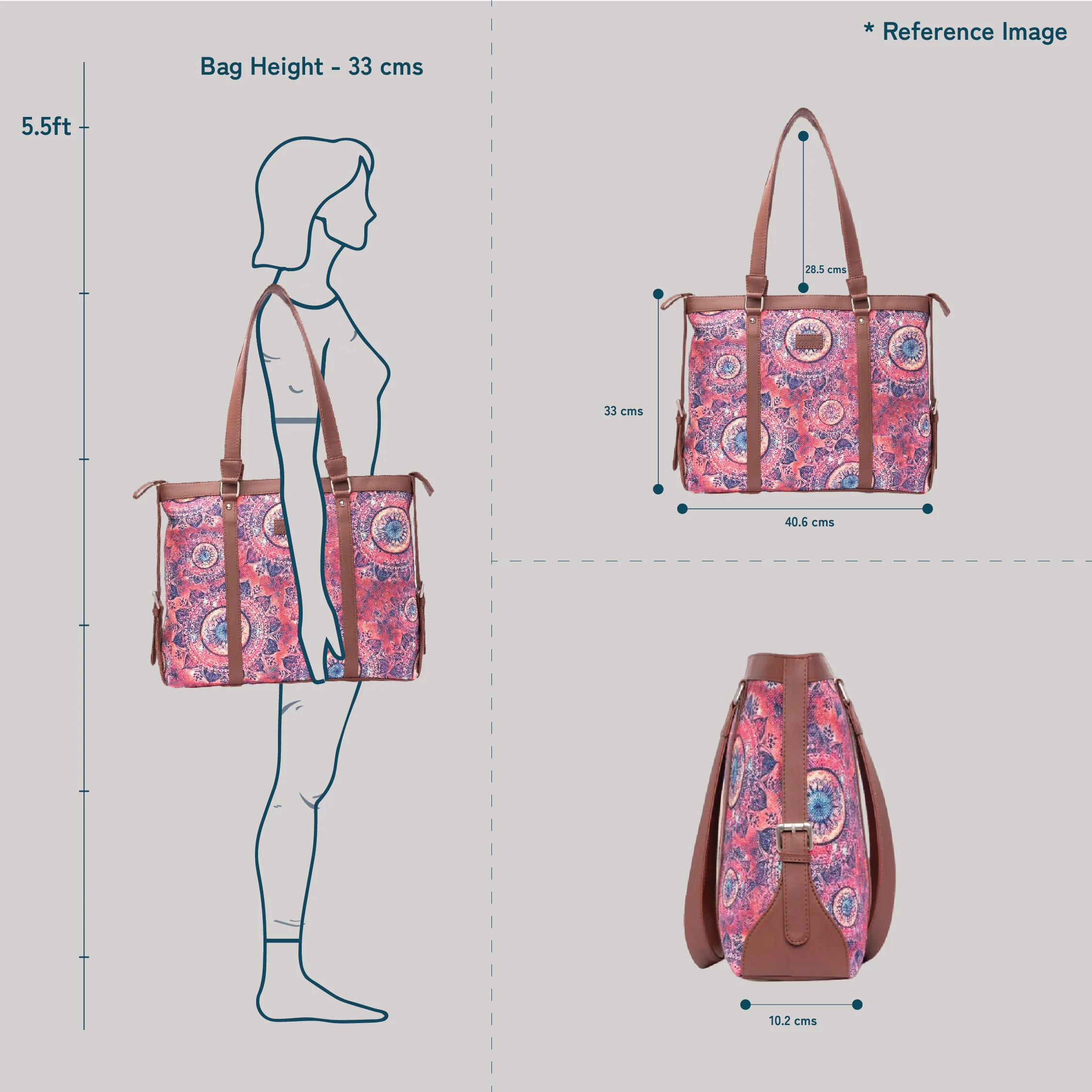 Tidal Wave Women's Office Bag - Image 7