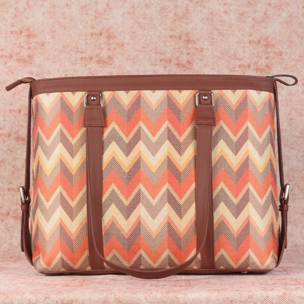 Tidal Wave - Women's Office Bag & Sling Bag Combo - Image 3
