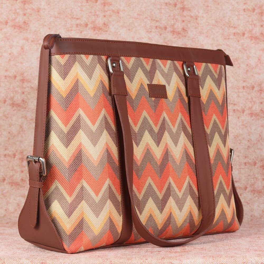 Tidal Wave - Women's Office Bag & Sling Bag Combo - Image 5