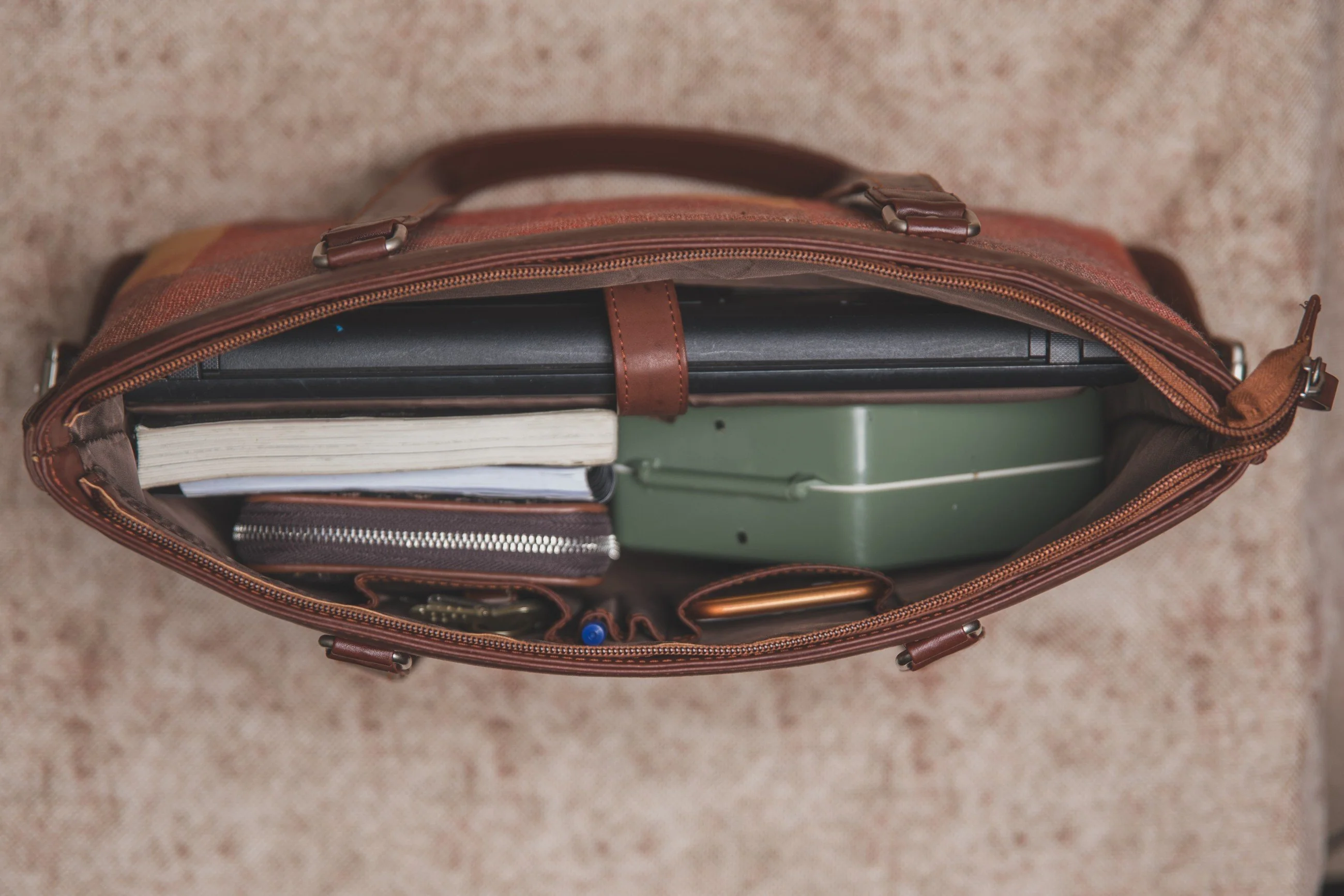 Tidal Wave - Women's Office Bag & Sling Bag Combo - Image 6