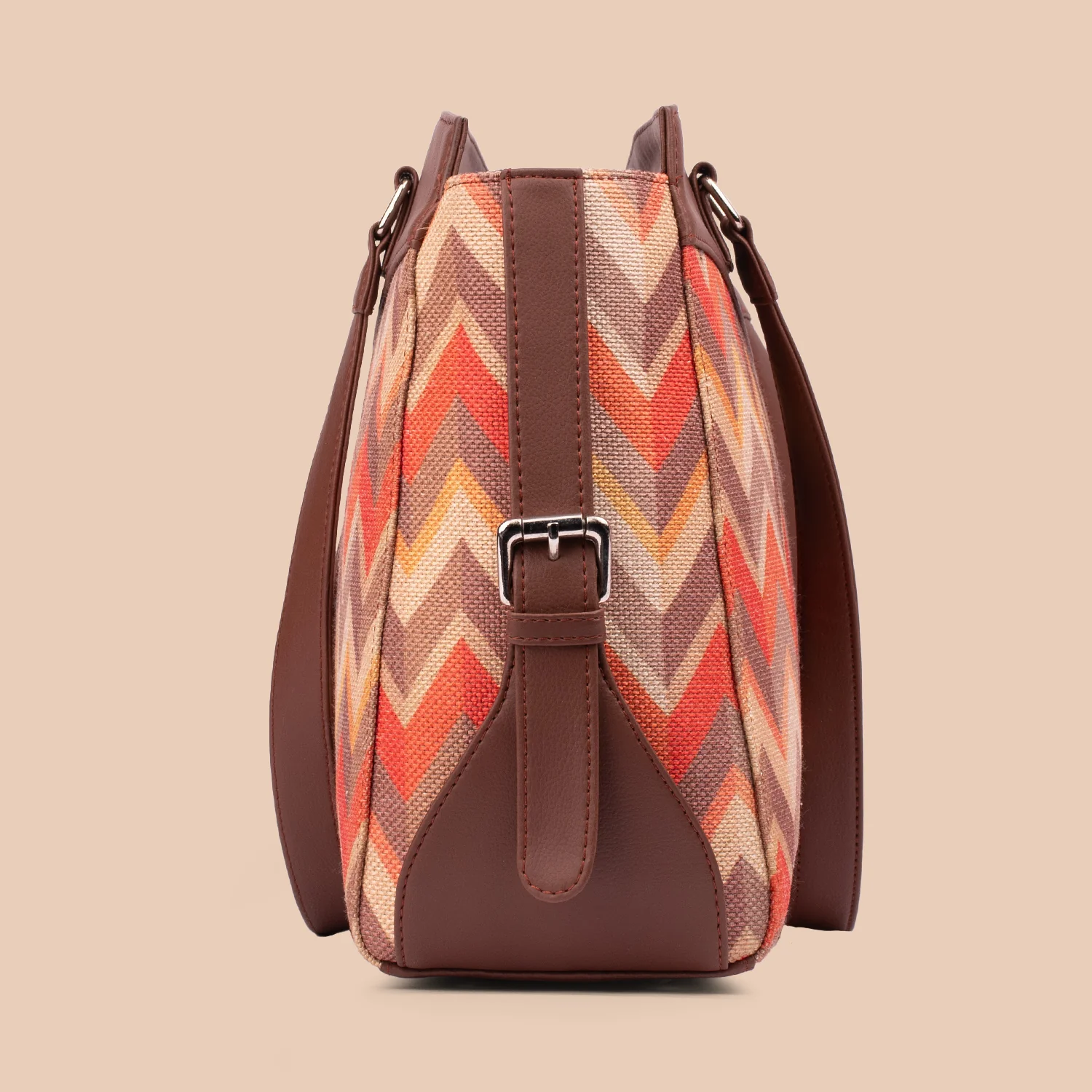 Tidal Wave Women's Work Bag Brown - Image 8