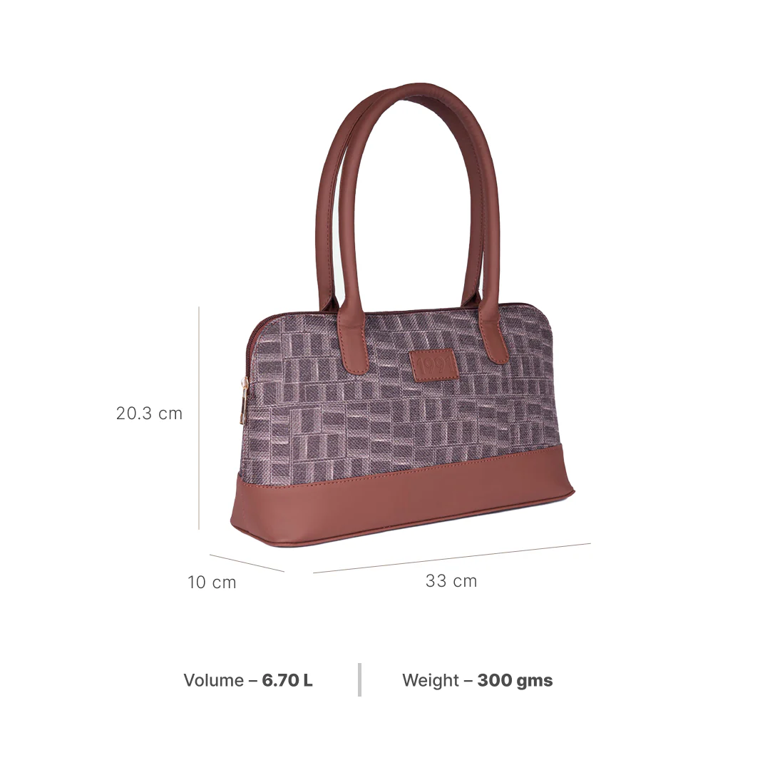 Toda Twills Classic Handbag - 1991 by Zouk - Image 3