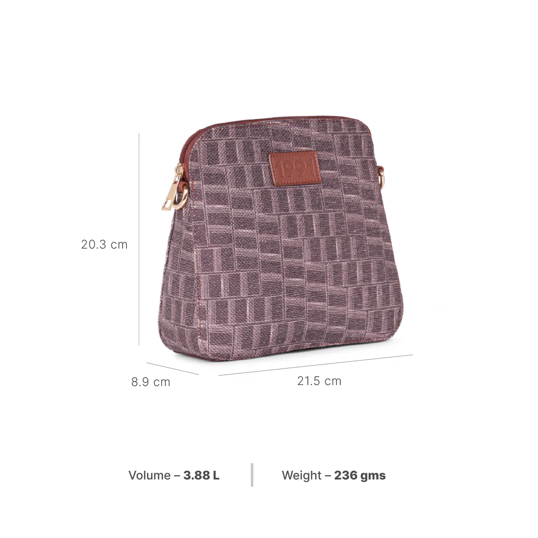 Toda Twills Regular Sling Bag - 1991 by Zouk - Image 4