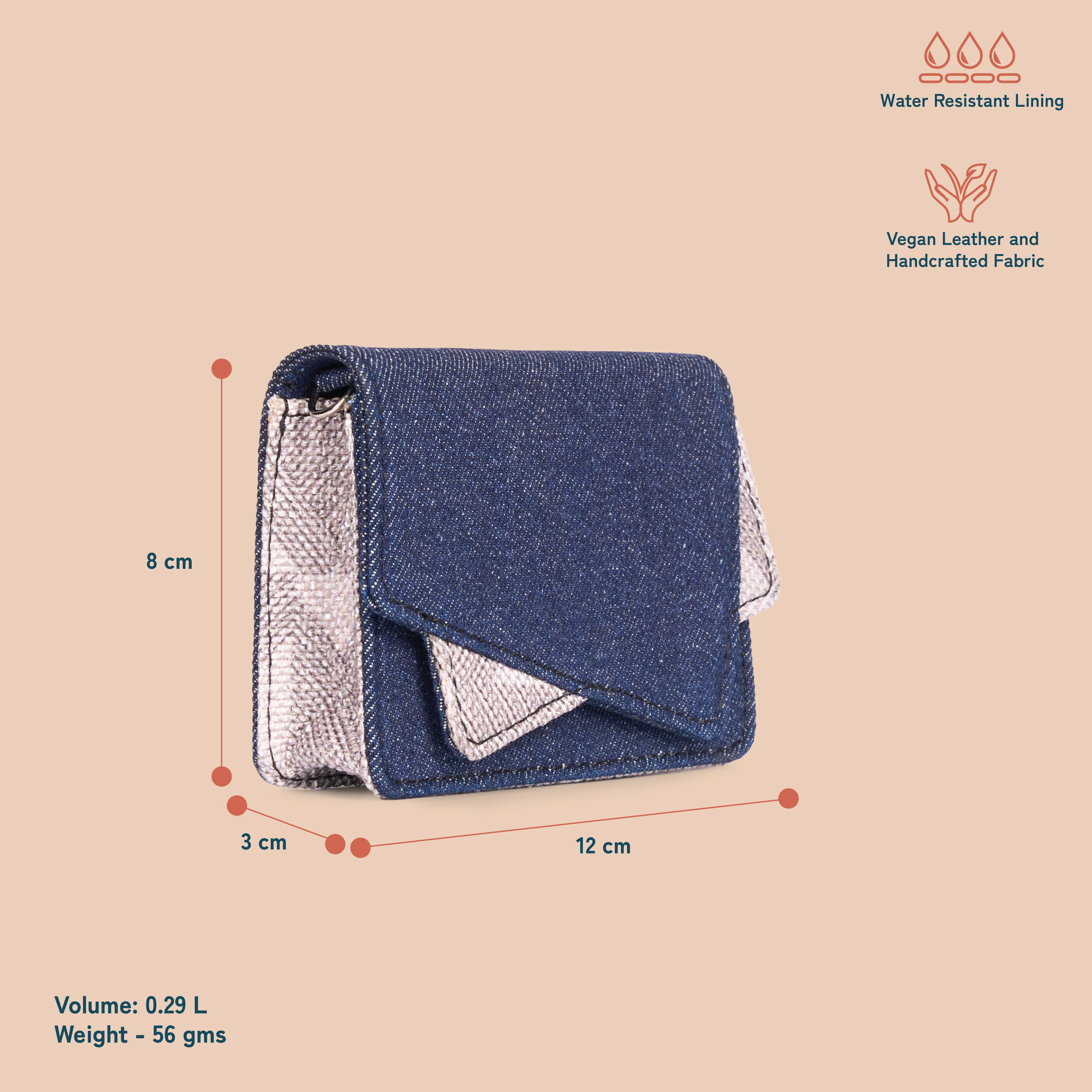 Tovi Mini Bag - Aravalli Abstract - Image 11