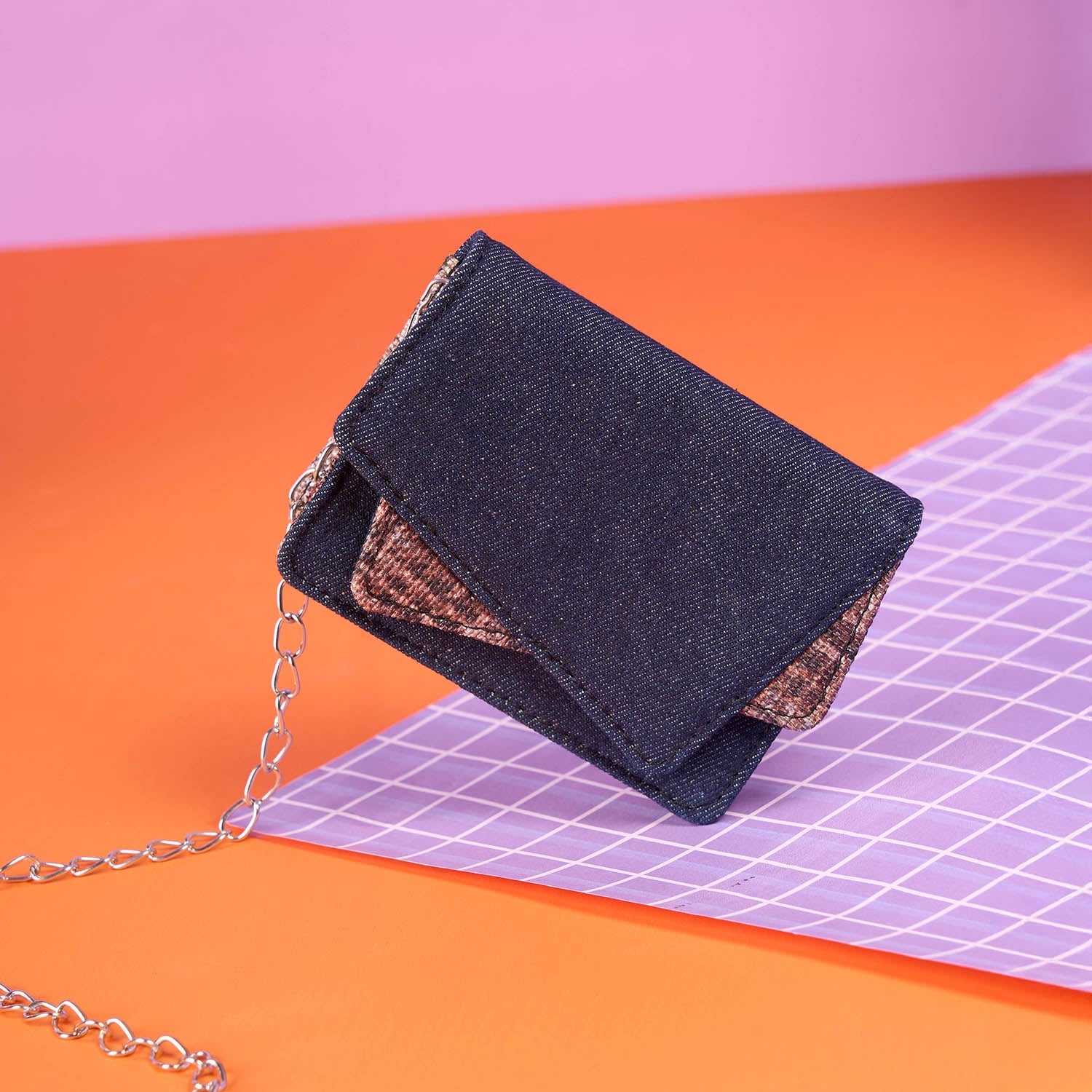 Tovi Mini Bag - Cashmere Noir (Copper) - Image 10