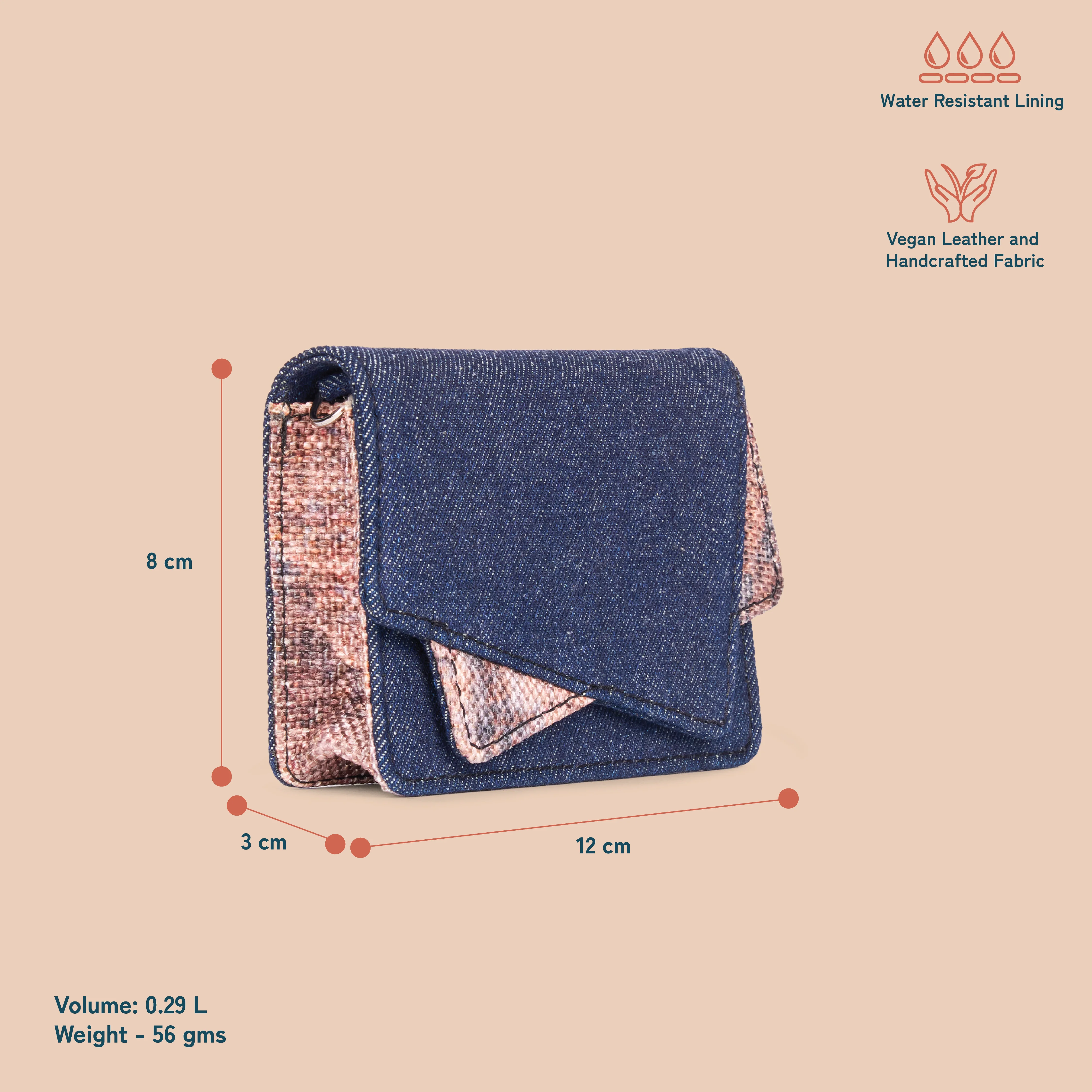 Tovi Mini Bag - Ladakh Impasto - Image 14