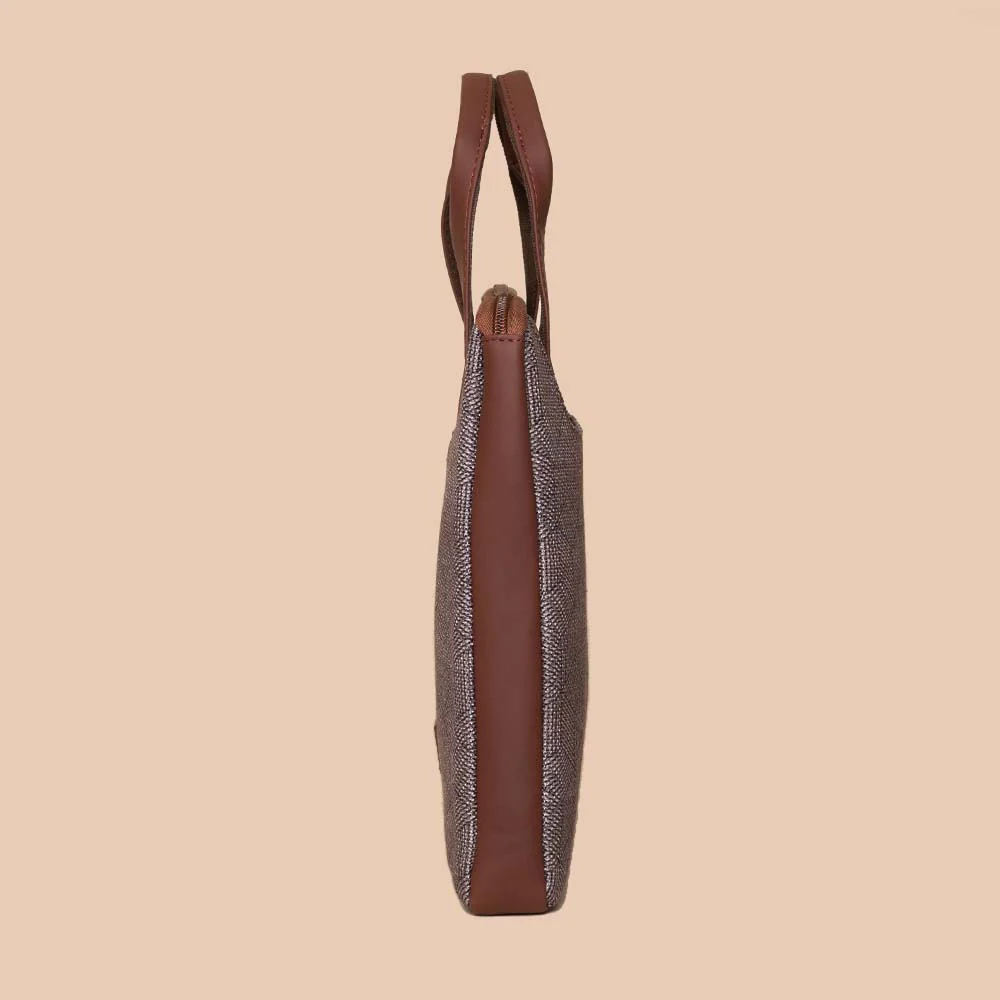 Travancore Texture L-Zippered Laptop Sleeve - Image 6