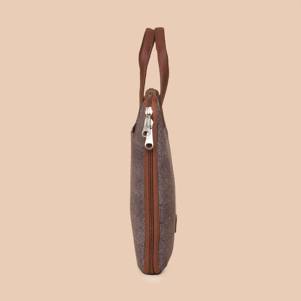 Travancore Texture L-Zippered Laptop Sleeve - Image 9