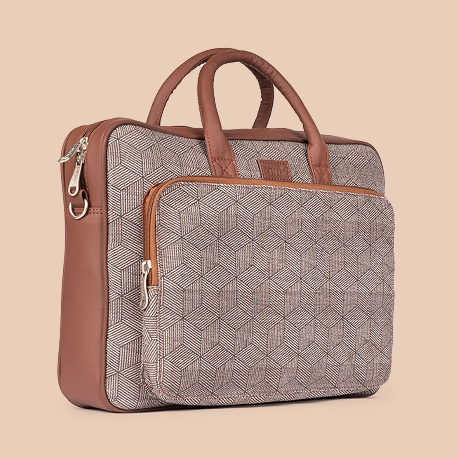 Travancore Texture Laptop Bag - Image 3