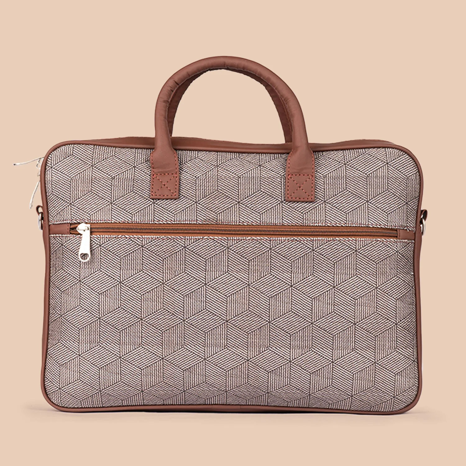 Travancore Texture Laptop Bag - Image 4