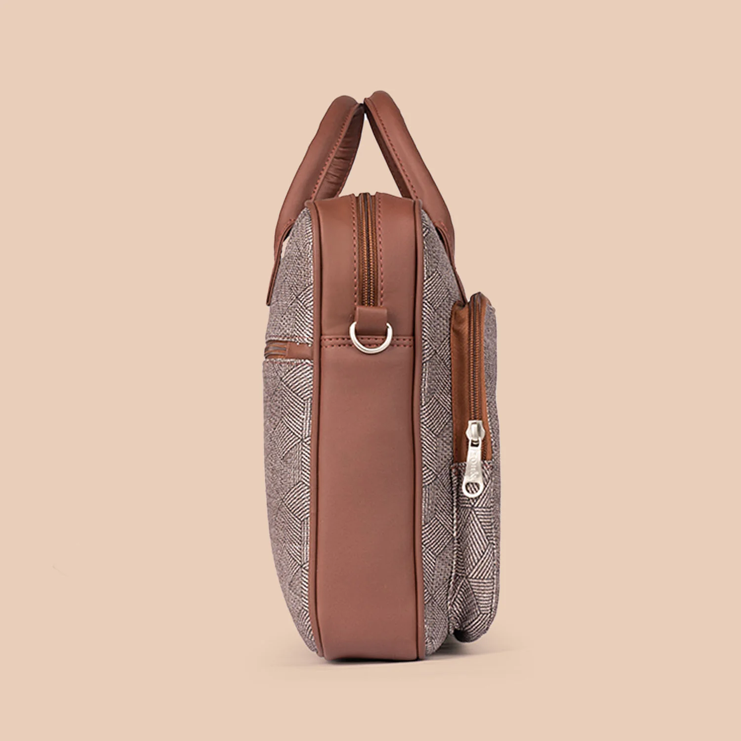 Travancore Texture Laptop Bag - Image 6
