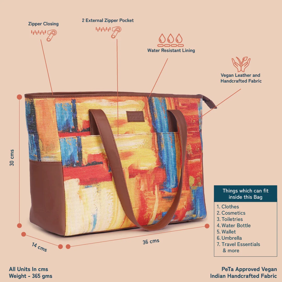 Travel Tote Bag - Abstract Amaze - Image 5