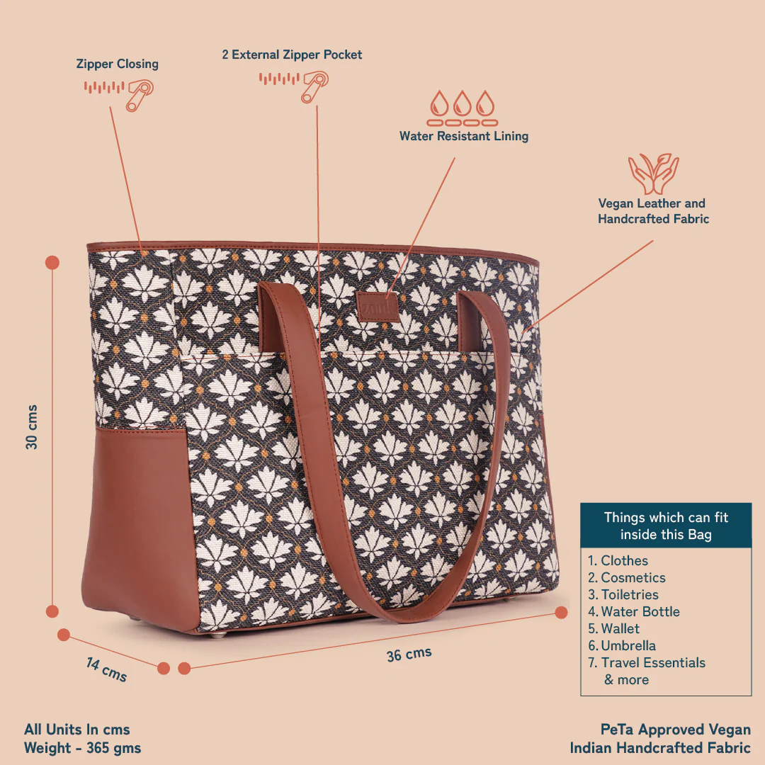 Travel Tote Bag - Bidri Kaiser - Image 4