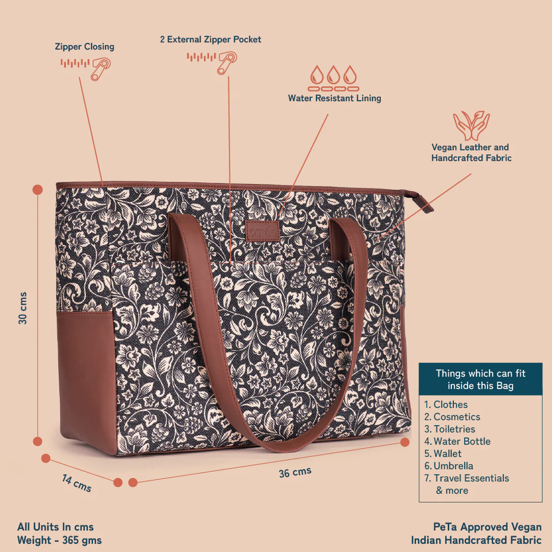 Travel Tote Bag - FloMotif - Image 9