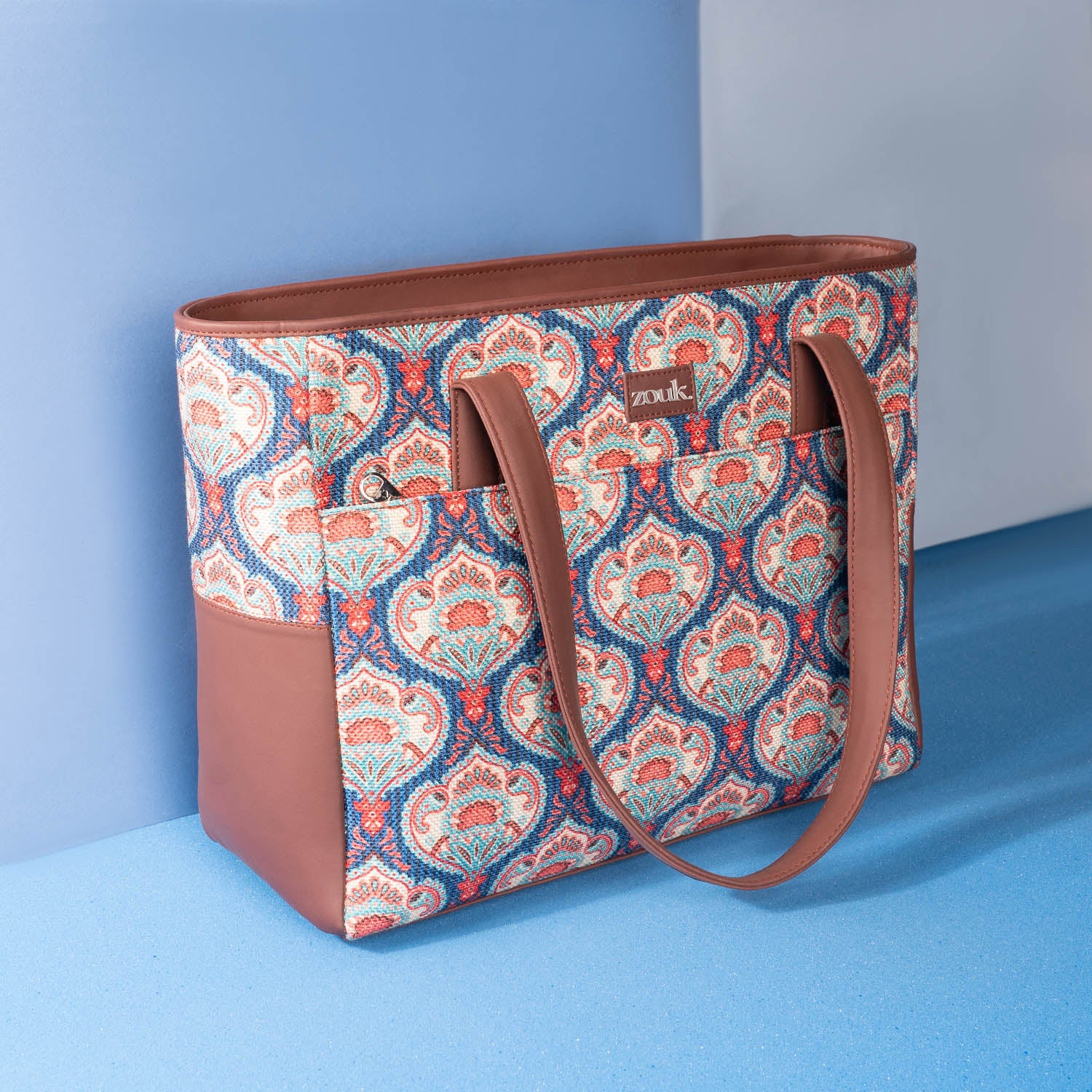 Kovil Blue Diaper Bag - Image 7