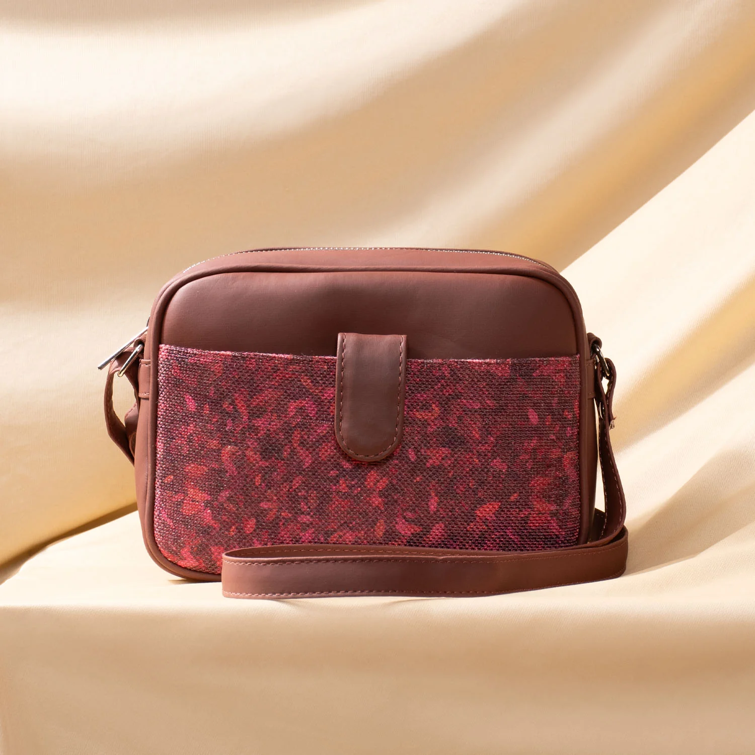 Tripura Blooms Magnetic Sling Bag - Image 2
