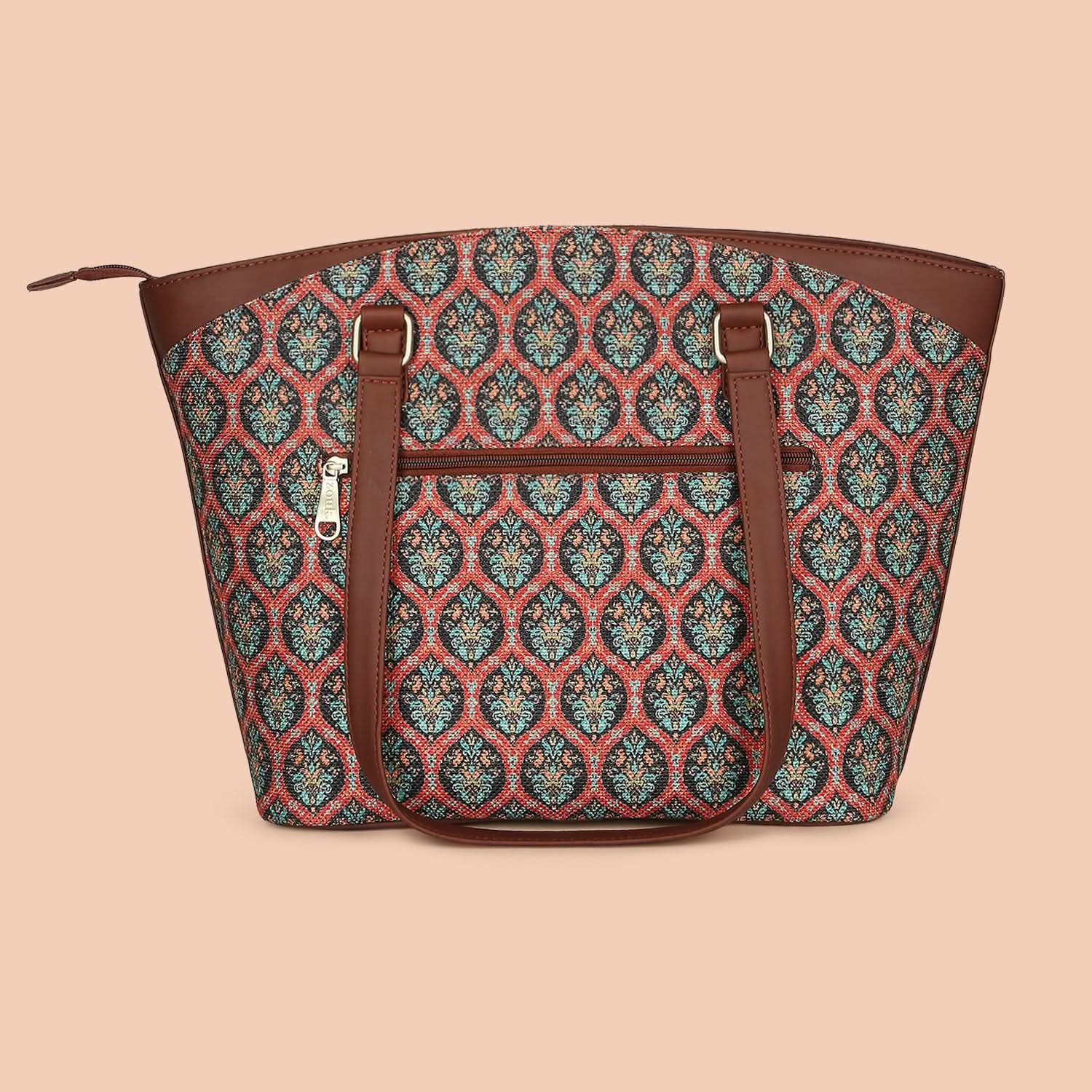 Udaipur Meenakari Classic Travel Tote - Image 4