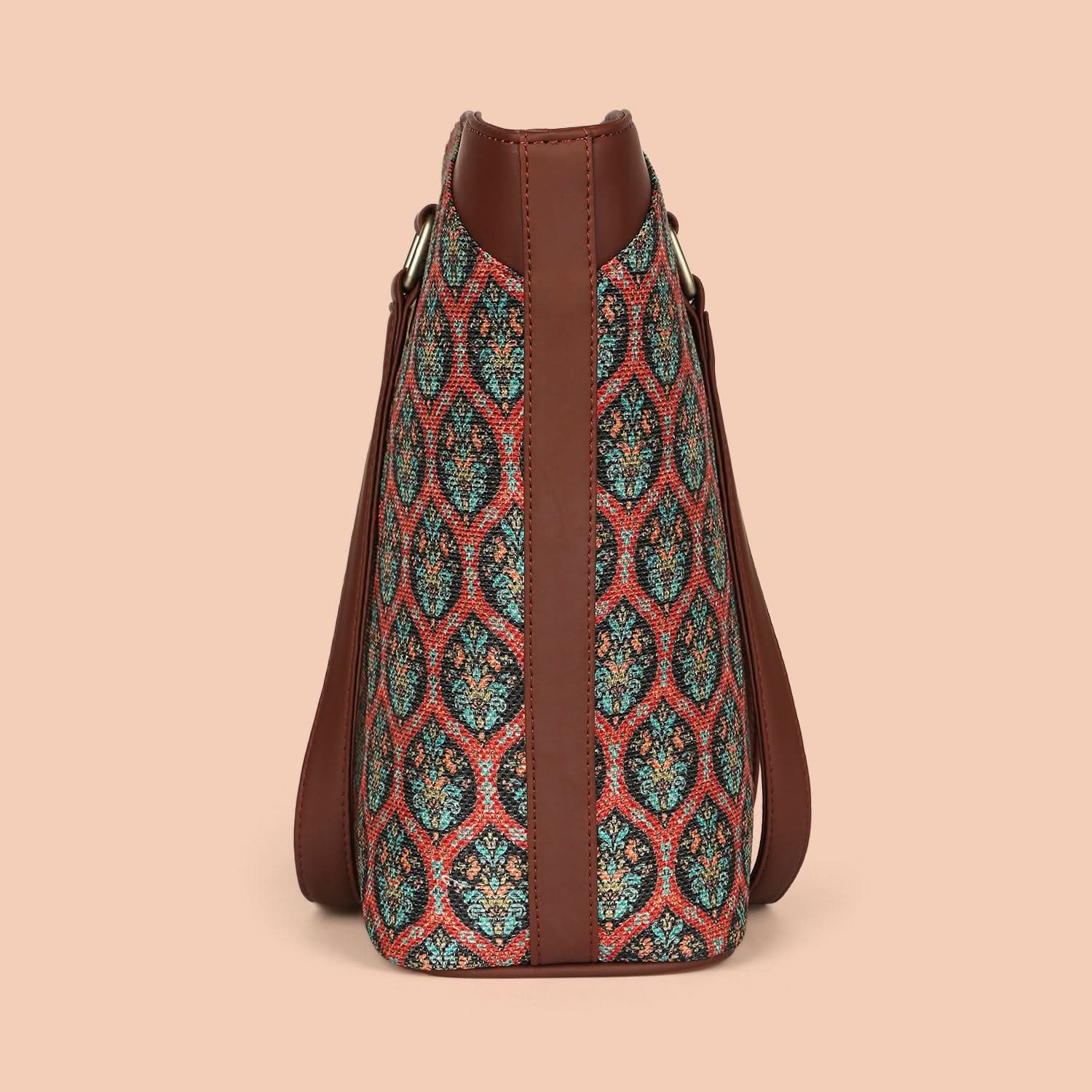 Udaipur Meenakari Classic Travel Tote - Image 8