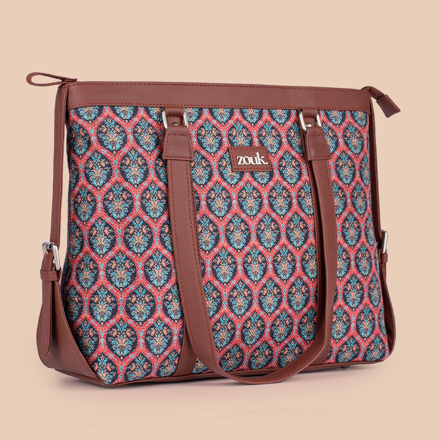 Udaipur Meenakari Women's Office Bag - Image 5
