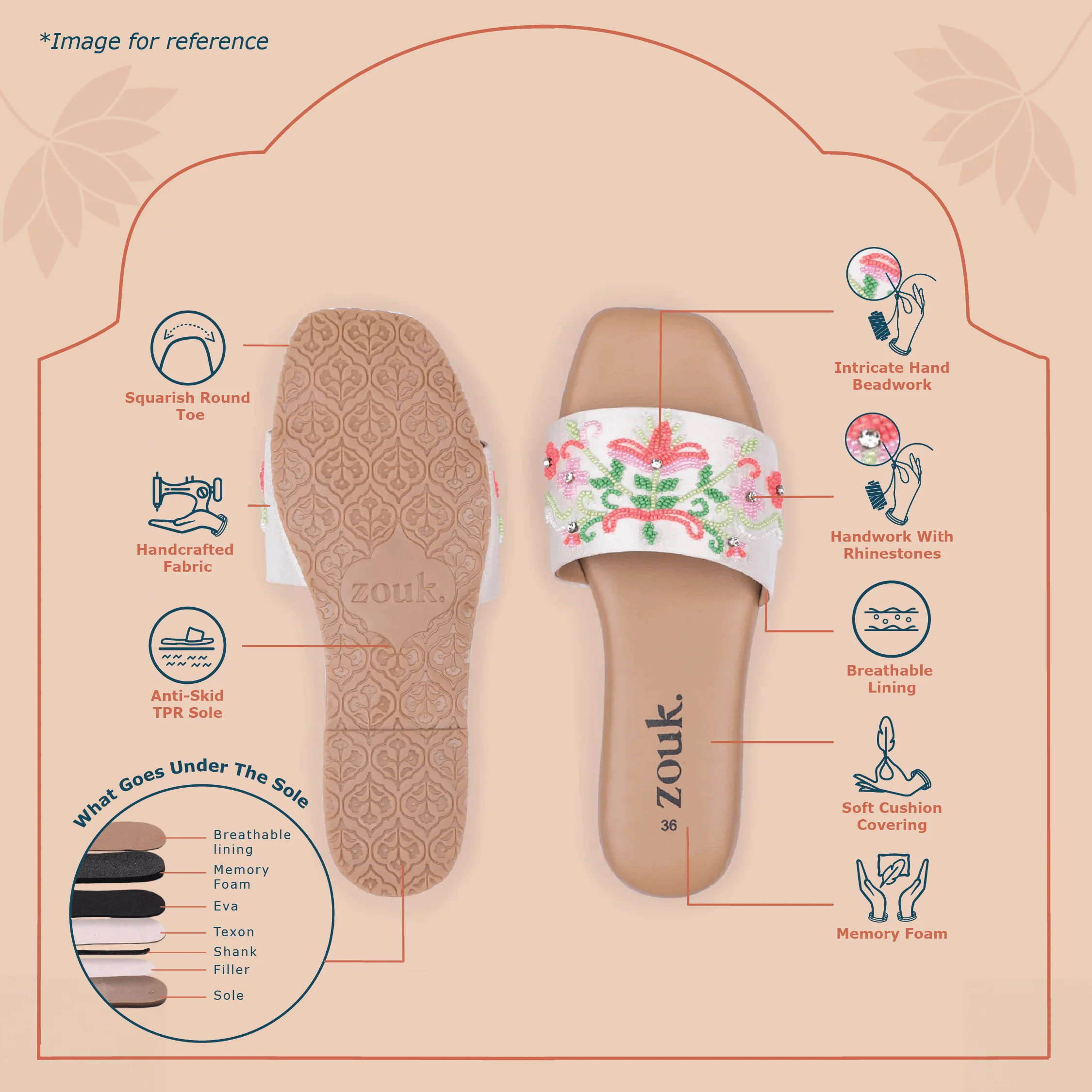 Udupi Kamal Casual Flats - Image 4