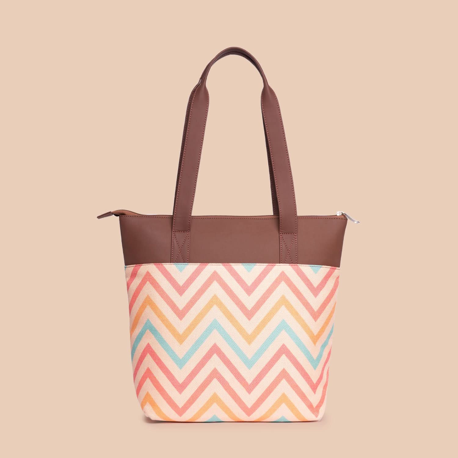 WavBeach & Chittoor Red Kalamkari - Everyday Tote Bag & Classic Zipper Wallet Combo - Image 3