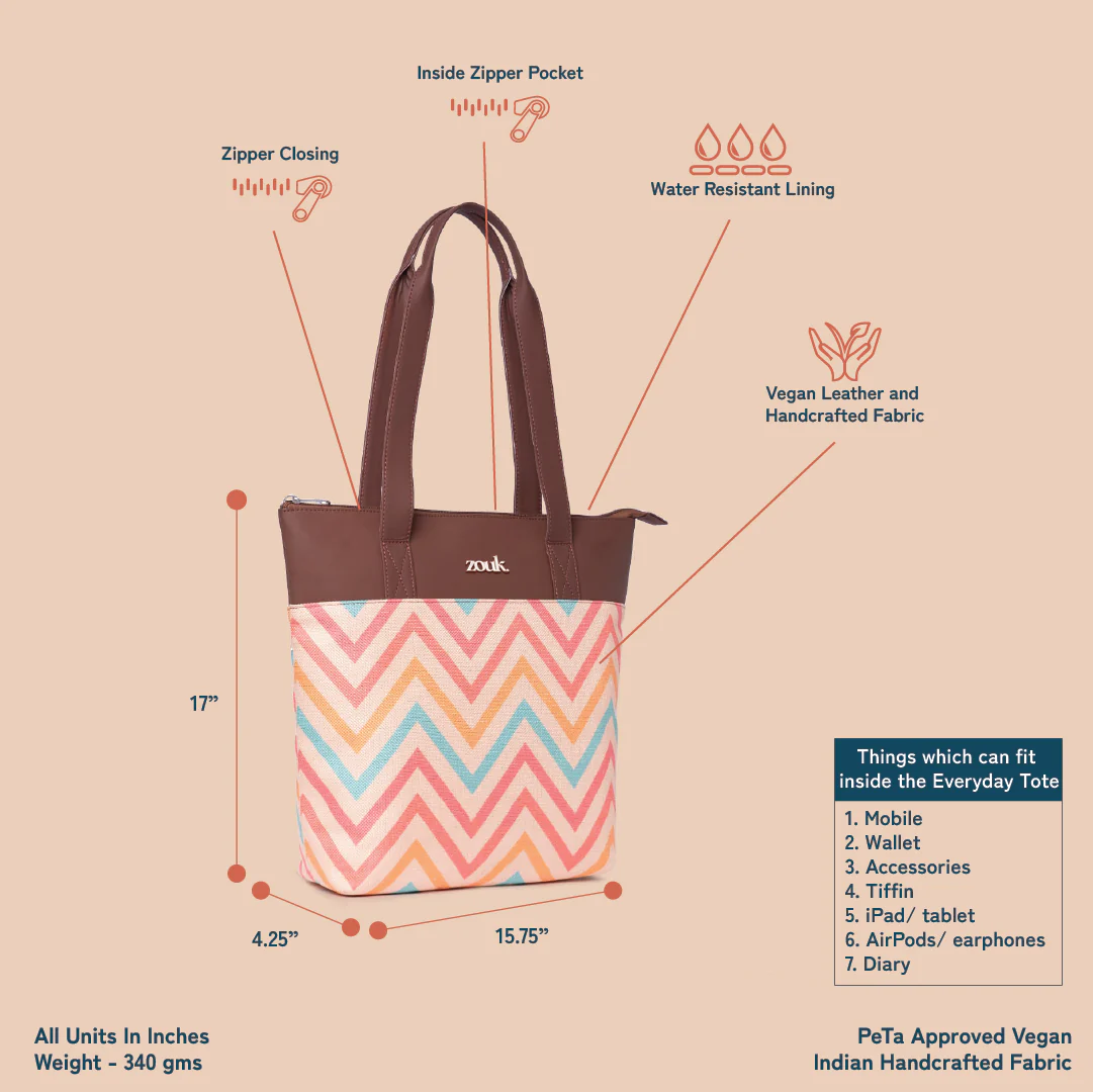 WavBeach Everyday Tote Bag - Image 4