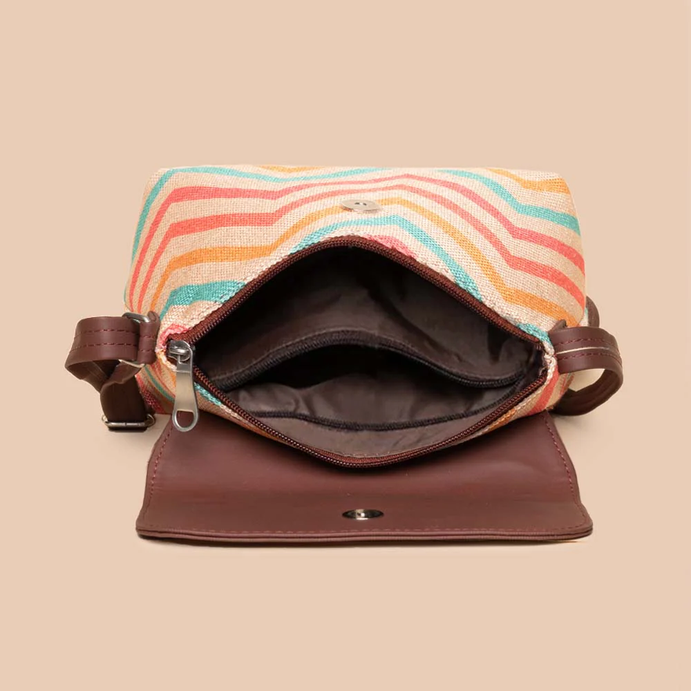 WavBeach Flap Sling Bag - Image 5