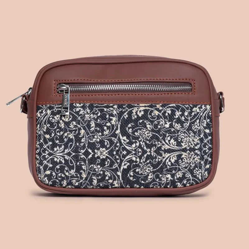 WavBeach & Lattice Lace - Office Tote Bag & Sling Bag Combo - Image 8