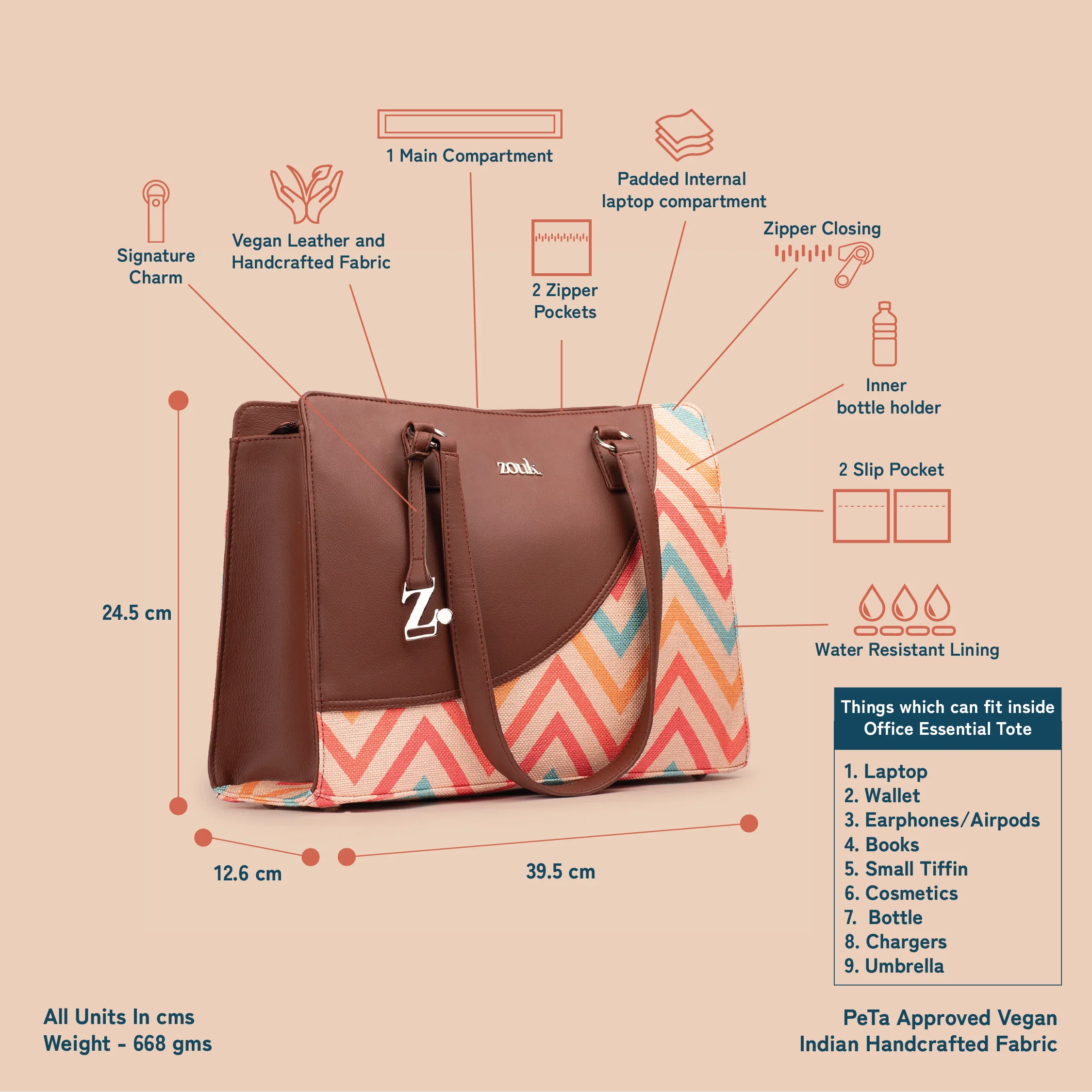 WavBeach Office Essential Bag - Image 5