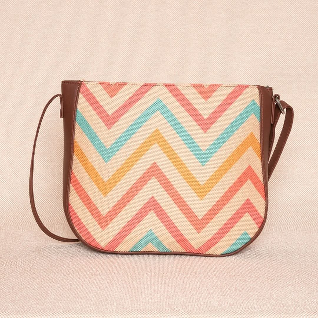 WavBeach - Statement Office Bag & U-Shaped Sling Bag Combo - Image 7