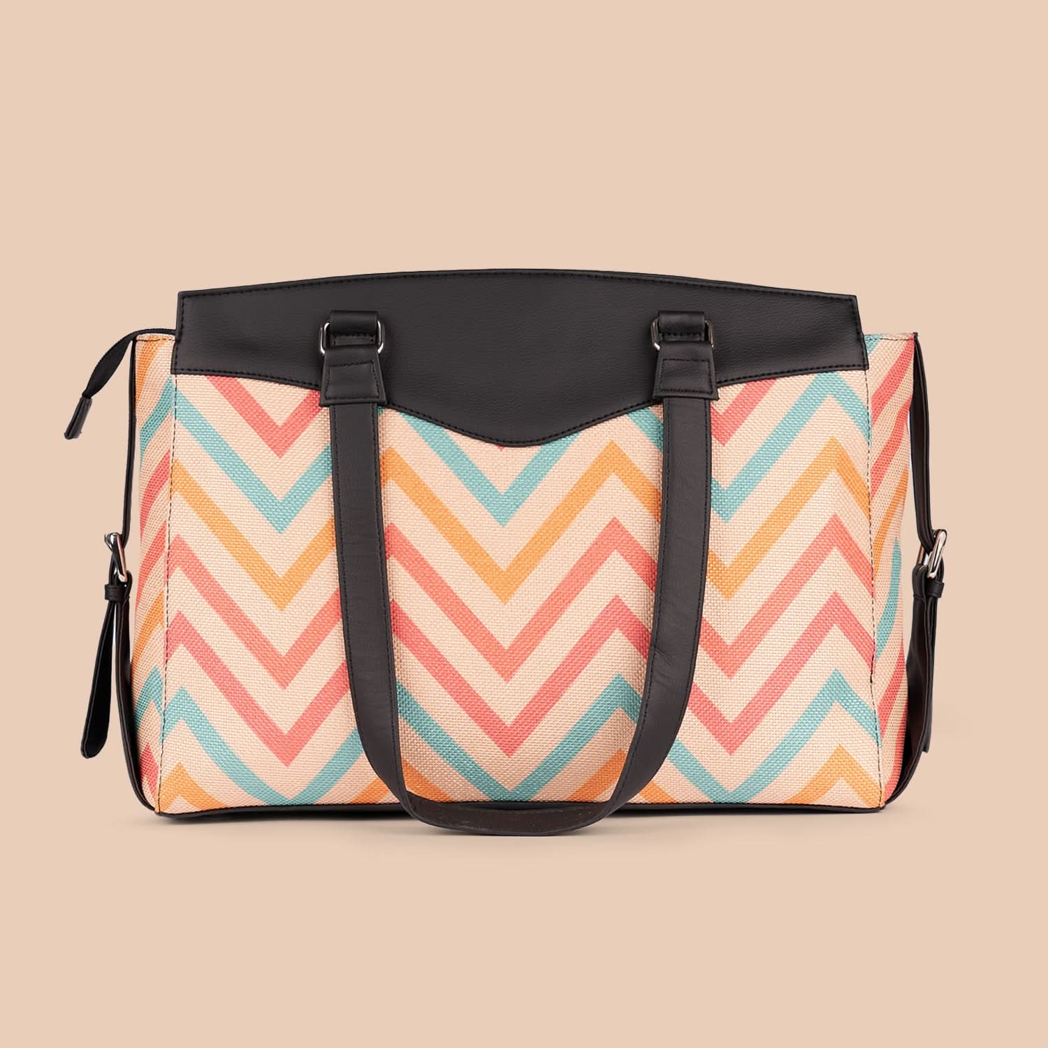 WavBeach - Women's Work Bag & Classic Zipper Wallet Combo - Image 3